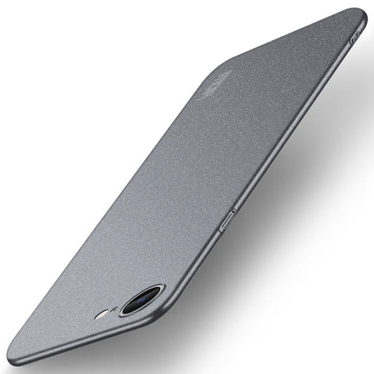 For iPhone 16e MOFI Fandun Series Frosted PC Ultra-thin All-inclusive Phone Case(Gray) - iPhone 16e Cases by MOFI | Online Shopping UK | buy2fix
