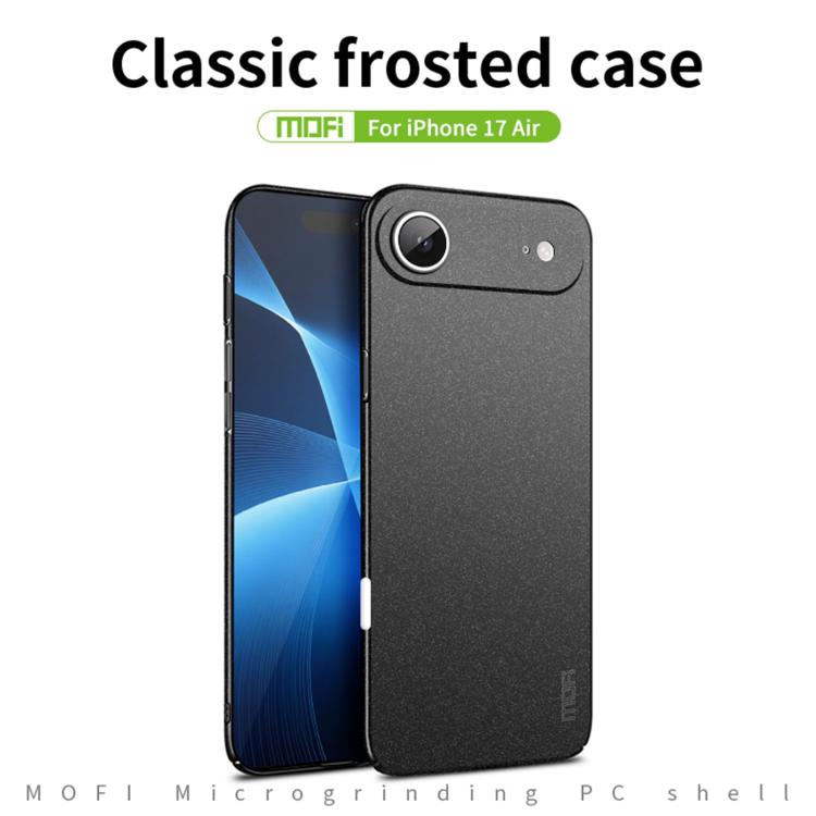 For iPhone Air MOFI Fandun Series Frosted PC Ultra-thin All-inclusive Phone Case(Blue) - iPhone Air Cases by MOFI | Online Shopping UK | buy2fix