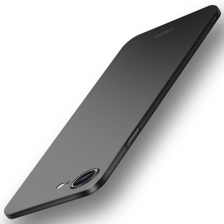 For iPhone 16e MOFI Frosted PC Ultra-thin Hard Phone Case(Black) - iPhone 16e Cases by MOFI | Online Shopping UK | buy2fix
