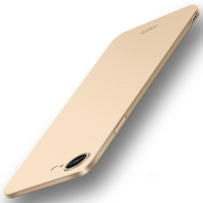 For iPhone 16e MOFI Frosted PC Ultra-thin Hard Phone Case(Gold) - iPhone 16e Cases by MOFI | Online Shopping UK | buy2fix