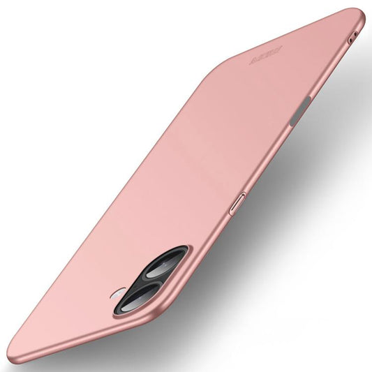 For iPhone 17 MOFI Frosted PC Ultra-thin Hard Phone Case(Rose Gold) - iPhone 17 Cases by MOFI | Online Shopping UK | buy2fix