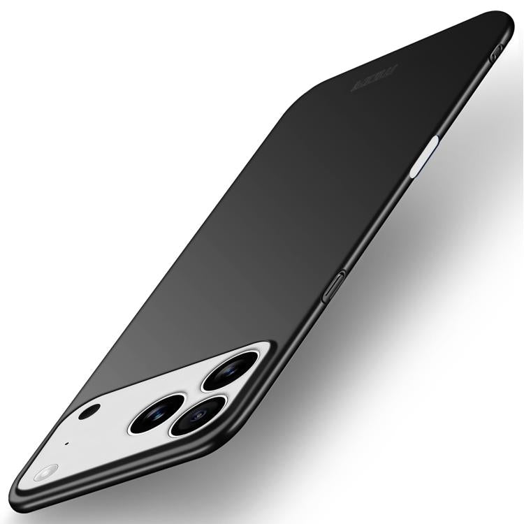 For iPhone 17 Pro MOFI Frosted PC Ultra-thin Hard Phone Case(Black) - iPhone 17 Pro Cases by MOFI | Online Shopping UK | buy2fix