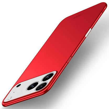 For iPhone 17 Pro MOFI Frosted PC Ultra-thin Hard Phone Case(Red) - iPhone 17 Pro Cases by MOFI | Online Shopping UK | buy2fix