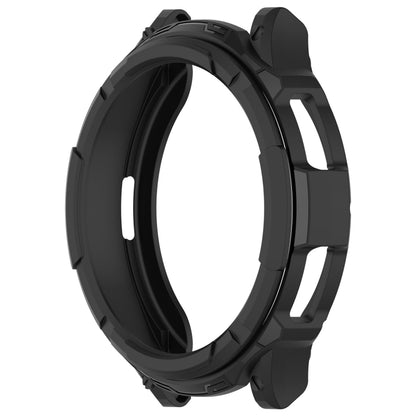 For Samsung Galaxy Watch 6 Classic 43mm Rotating Ring + TPU Armor Watch Protective Case(Black) by buy2fix
