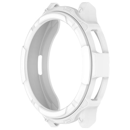 For Samsung Galaxy Watch 6 Classic 43mm Rotating Ring + TPU Armor Watch Protective Case(White) by buy2fix