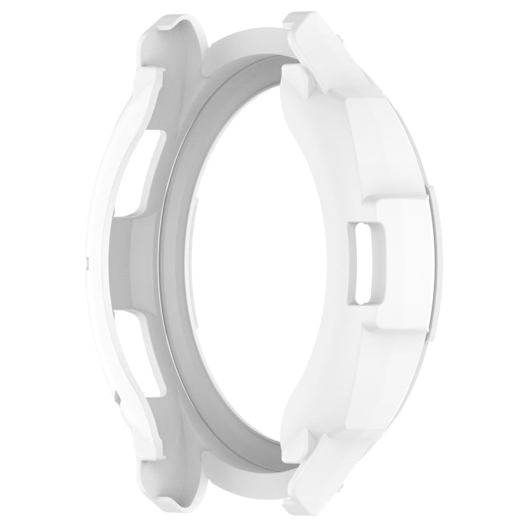 For Samsung Galaxy Watch 6 Classic 47mm Rotating Ring + TPU Armor Watch Protective Case(White) by buy2fix
