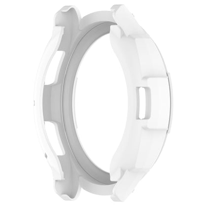 For Samsung Galaxy Watch 6 Classic 47mm Rotating Ring + TPU Armor Watch Protective Case(White) by buy2fix