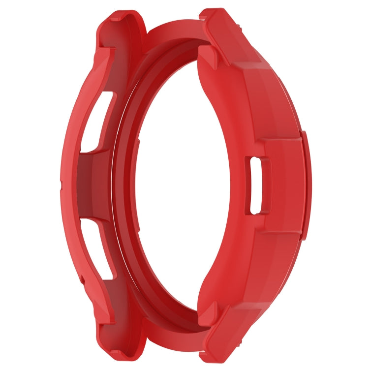 For Samsung Galaxy Watch 6 Classic 47mm Rotating Ring + TPU Armor Watch Protective Case(Red) by buy2fix