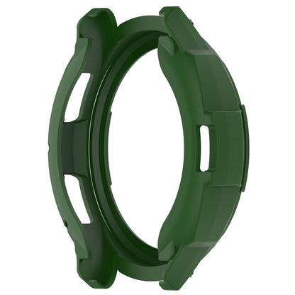 For Samsung Galaxy Watch 6 Classic 47mm Rotating Ring + TPU Armor Watch Protective Case(Green) by buy2fix
