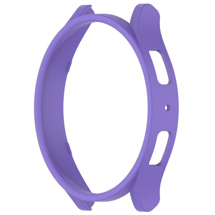 For Samsung Galaxy Watch 6 40mm Half Coverage Hollow PC Watch Protective Case(Purple) - Watch Cases by buy2fix | Online Shopping UK | buy2fix