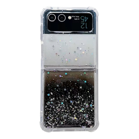 For Samsung Galaxy Z Flip3 Magsafe Glitter TPU Phone Case(Black) by buy2fix