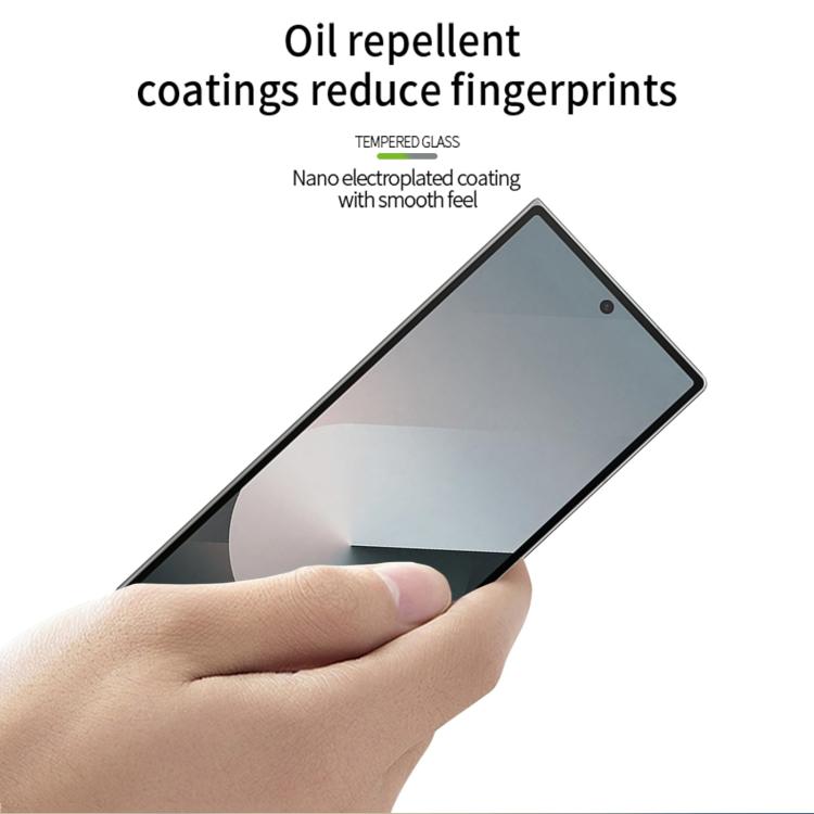 For Samsung Galaxy Z Fold7 PINWUYO 9H 3D Full Screen Explosion-proof Tempered Glass Film(Black) - Galaxy Z Fold7 5G Tempered Glass by PINWUYO | Online Shopping UK | buy2fix