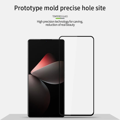 For Meizu 21 Pro PINWUYO 9H 2.5D Full Screen Tempered Glass Film(Black) - For Meizu by PINWUYO | Online Shopping UK | buy2fix