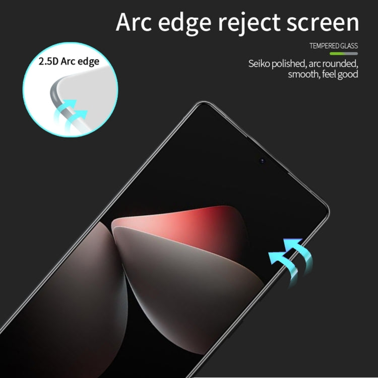 For Meizu 21 Pro PINWUYO 9H 2.5D Full Screen Tempered Glass Film(Black) - For Meizu by PINWUYO | Online Shopping UK | buy2fix