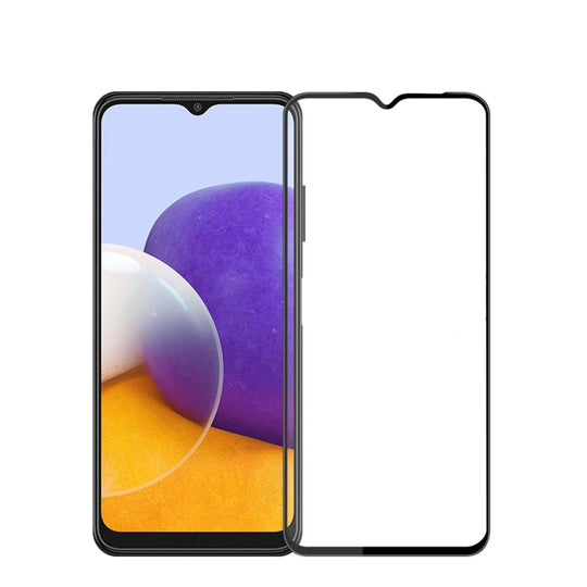 For Samsung Galaxy A25 MOFI 9H 3D Explosion-proof Curved Tempered Glass Film(Black)