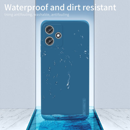 For Xiaomi Redmi 12 5G/Note 12R/Poco M6 Pro PINWUYO Sense Series Liquid Silicone TPU Phone Case(Blue) - Xiaomi Cases by PINWUYO | Online Shopping UK | buy2fix