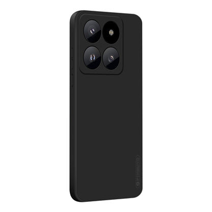 For Xiaomi 14 Pro PINWUYO Sense Series Liquid Silicone TPU Phone Case(Black) - 14 Pro Cases by PINWUYO | Online Shopping UK | buy2fix