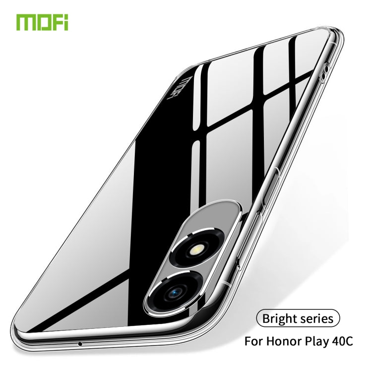 For Honor Play 40C / X5 Plus MOFI Ming Series Ultra-thin TPU Phone Case(Transparent) by MOFI