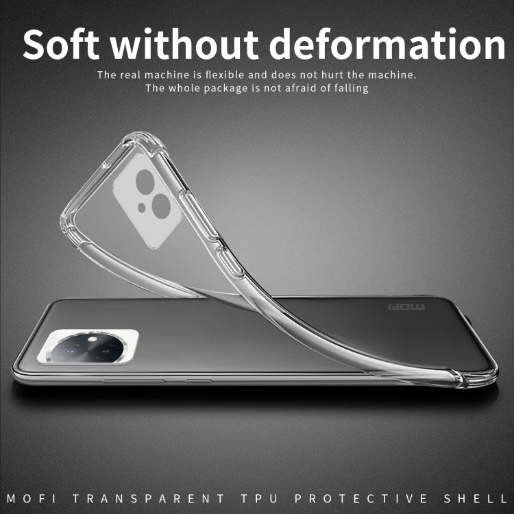 For Honor 100 MOFI Ming Series Ultra-thin TPU Phone Case(Transparent) - Honor Cases by MOFI | Online Shopping UK | buy2fix