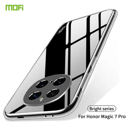 For Honor Magic7 Pro MOFI Ming Series Ultra-thin TPU Phone Case(Transparent) by MOFI