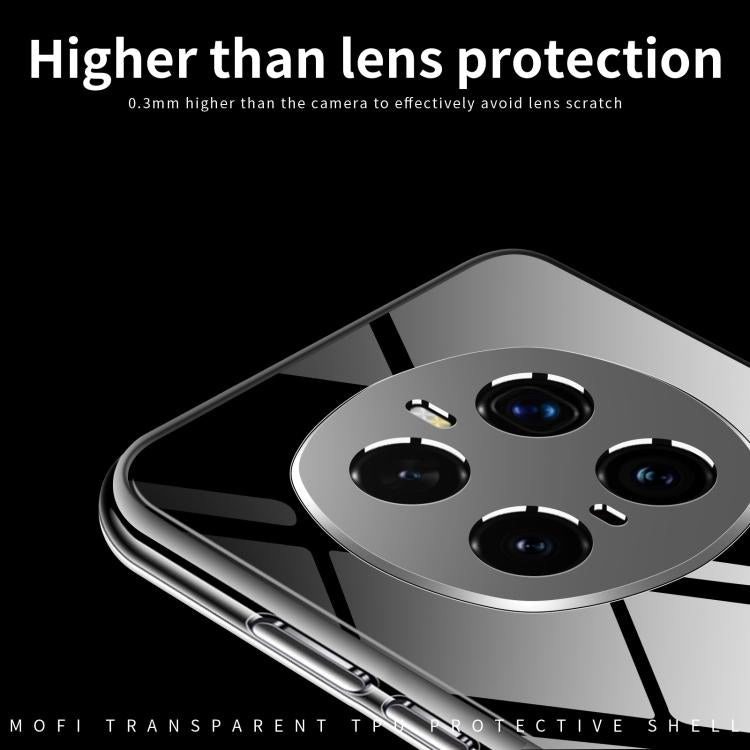 For Honor Magic7 Pro MOFI Ming Series Ultra-thin TPU Phone Case(Transparent) by MOFI