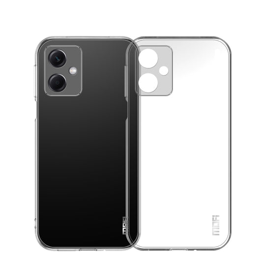 For Xiaomi Redmi 12R / Note 12R MOFI Ming Series Ultra-thin TPU Phone Case(Transparent) - Xiaomi Cases by MOFI | Online Shopping UK | buy2fix