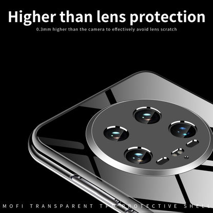 For Xiaomi 14 Ultra MOFI Ming Series Ultra-thin TPU Phone Case(Transparent) - 14 Ultra Cases by MOFI | Online Shopping UK | buy2fix
