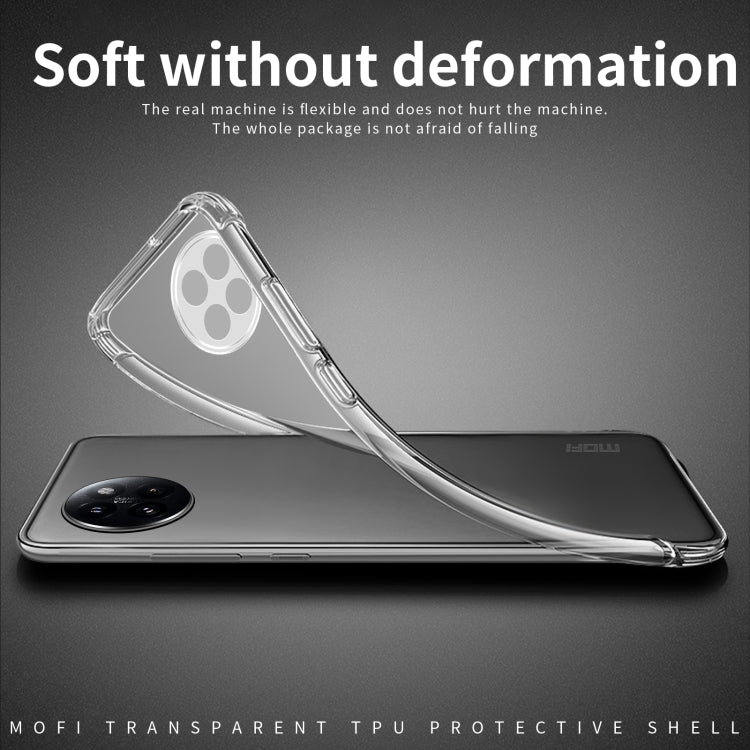 For Xiaomi Civi 4 Pro MOFI Ming Series Ultra-thin TPU Phone Case(Transparent) - Xiaomi Cases by MOFI | Online Shopping UK | buy2fix