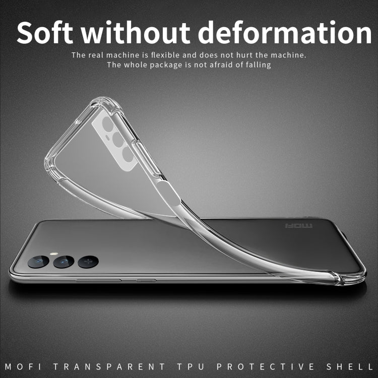 For Realme C65 MOFI Ming Series Ultra-thin TPU Phone Case(Transparent) - Realme Cases by MOFI | Online Shopping UK | buy2fix