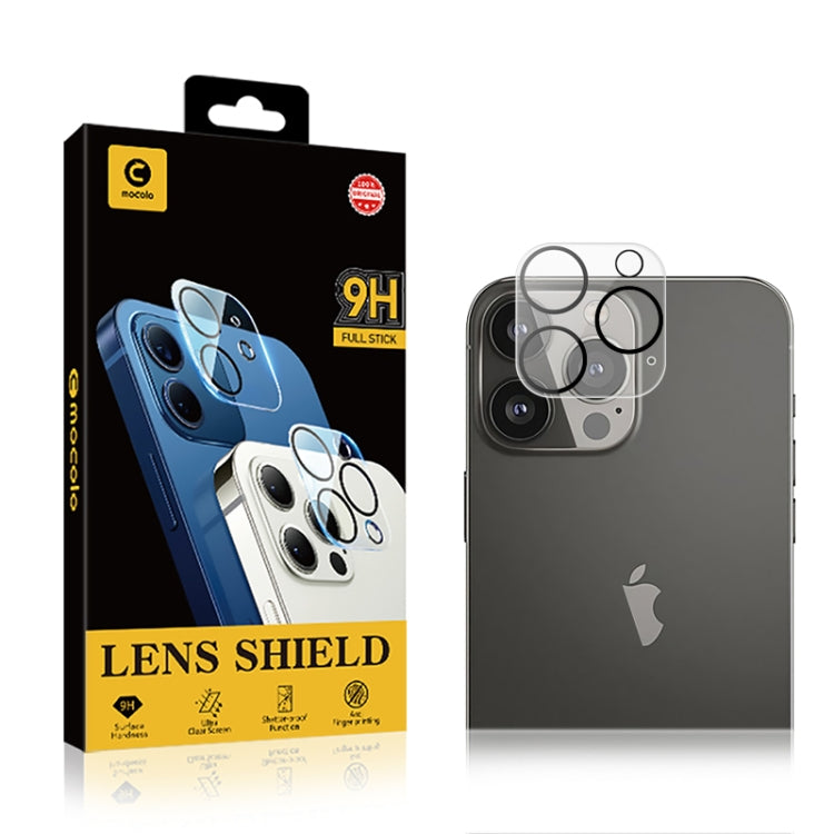 For iPhone 15 Pro / 15 Pro Max mocolo 3D 9H Camera Lens Tempered Glass Protector - iPhone 15 Pro Max Tempered Glass by mocolo | Online Shopping UK | buy2fix