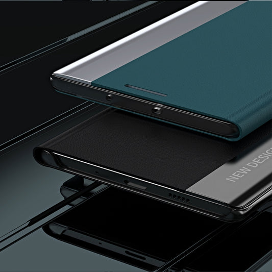 For Samsung Galaxy S23 FE 5G Side Electroplated Adsorption Leather Phone Case(White) by buy2fix