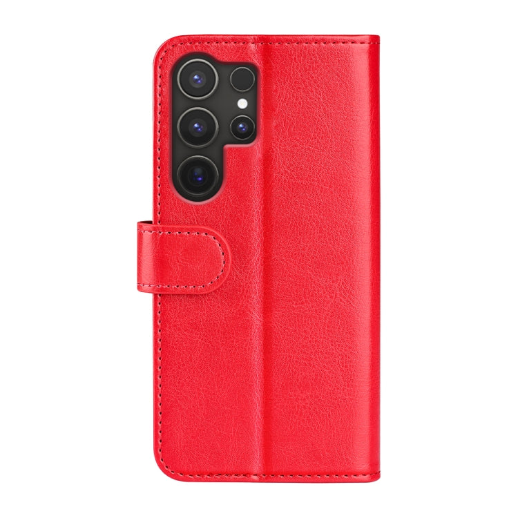 For Samsung Galaxy S25 Ultra 5G R64 Texture Horizontal Flip Leather Phone Case(Red) by buy2fix