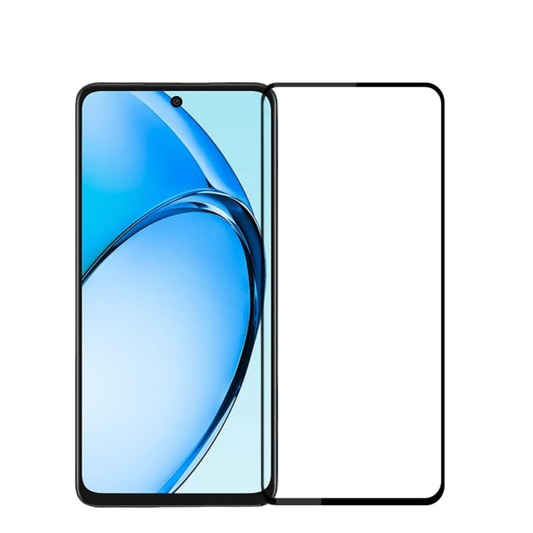 For OPPO A60 PINWUYO 9H 2.5D Full Screen Tempered Glass Film(Black) by PINWUYO