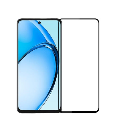 For OPPO A60 PINWUYO 9H 2.5D Full Screen Tempered Glass Film(Black) - OPPO Tempered Glass by PINWUYO | Online Shopping UK | buy2fix