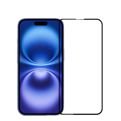 For iPhone 17 MOFI 9H 2.5D Full Screen Tempered Glass Film(Black) - iPhone 17 Tempered Glass by MOFI | Online Shopping UK | buy2fix