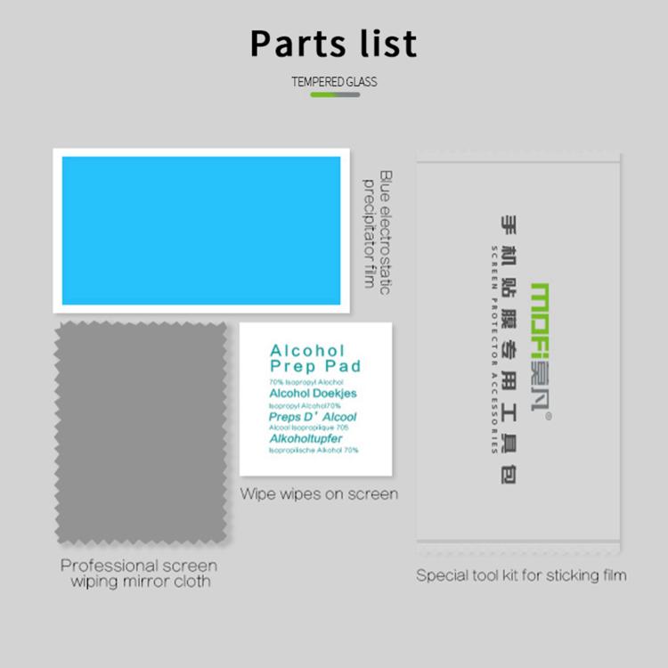 For iPhone 17 MOFI 9H 2.5D Full Screen Tempered Glass Film(Black) - iPhone 17 Tempered Glass by MOFI | Online Shopping UK | buy2fix