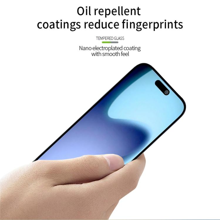 For iPhone 17 Air MOFI 9H 2.5D Full Screen Tempered Glass Film(Black) - iPhone 17 Air Tempered Glass by MOFI | Online Shopping UK | buy2fix