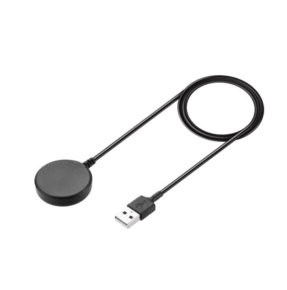 For Samsung Galaxy Watch 7 40mm USB Interface Magnetic Watch Charger(Black) - Charger by buy2fix | Online Shopping UK | buy2fix