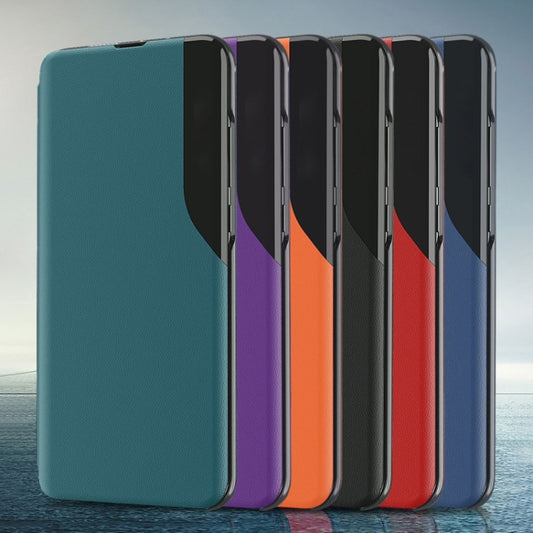For iPhone 16 Pro Side Display Flip Leather Phone Case(Black) by buy2fix
