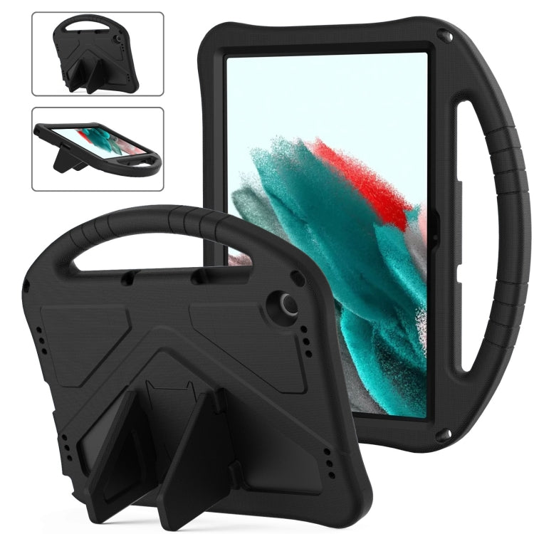 For Samsung Galaxy Tab A9+ EVA Shockproof Tablet Case with Holder(Black) - Galaxy Tab A9+ by buy2fix | Online Shopping UK | buy2fix