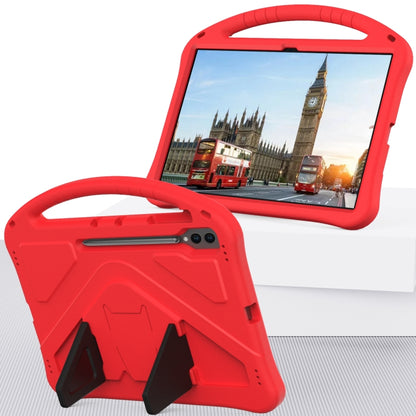 For Samsung Galaxy Tab S9 Ultra EVA Shockproof Tablet Case with Holder(Red) - Galaxy Tab S9 Ultra Cases by buy2fix | Online Shopping UK | buy2fix