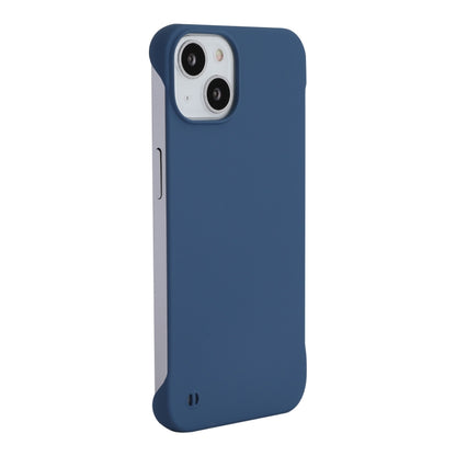 For iPhone 15 ENKAY Ultra-thin Matte Frameless PC Phone Case(Dark Blue) - iPhone 15 Cases by ENKAY | Online Shopping UK | buy2fix