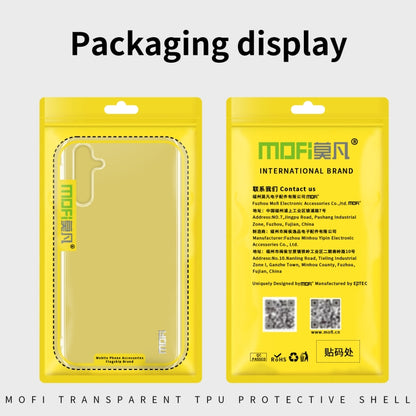 For vivo Y78 / Y78+/ V29 Lite Global MOFI Ming Series Ultra-thin TPU Phone Case(Transparent) - vivo Cases by MOFI | Online Shopping UK | buy2fix