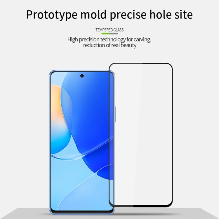 For Xiaomi Poco M6 Pro MOFI 9H 2.5D Full Screen Tempered Glass Film(Black) -  by MOFI | Online Shopping UK | buy2fix