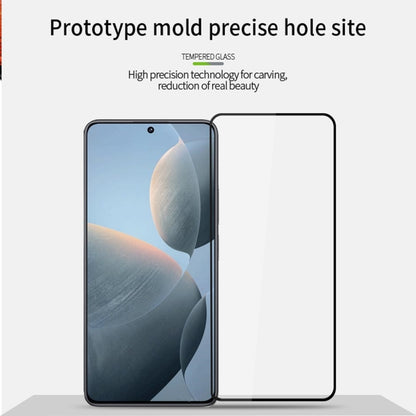For Xiaomi Redmi K70E PINWUYO 9H 2.5D Full Screen Tempered Glass Film(Black) - K70 Tempered Glass by PINWUYO | Online Shopping UK | buy2fix
