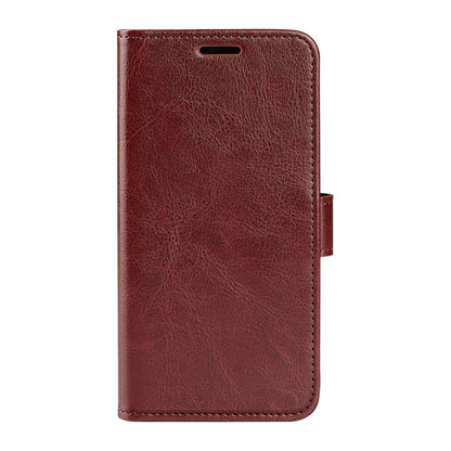 For Motorola Edge 5G 2024 R64 Texture Horizontal Flip Leather Phone Case(Brown) - Motorola Cases by buy2fix | Online Shopping UK | buy2fix