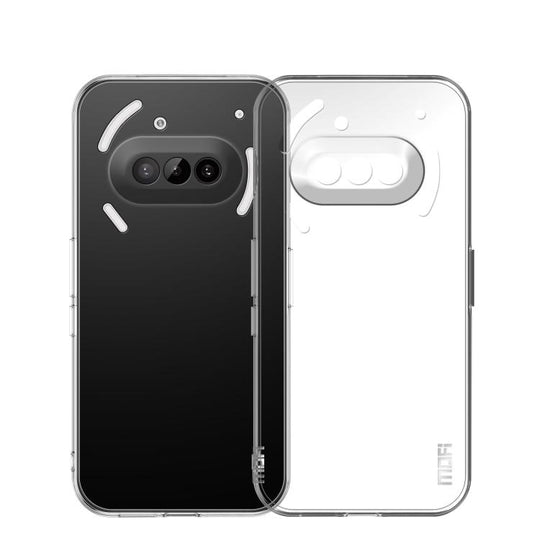 For Nothing Phone 3a MOFI Ming Series Ultra-thin TPU Phone Case(Transparent)