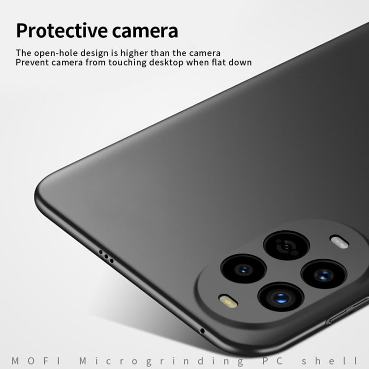 For Huawei nova 13 Pro MOFI Micro-Frosted PC Ultra-thin Hard Phone Case(Black) - Huawei Cases by MOFI | Online Shopping UK | buy2fix