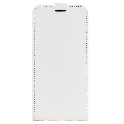 For Motorola Edge 5G 2024 R64 Texture Single Vertical Flip Leather Phone Case(White) - Motorola Cases by buy2fix | Online Shopping UK | buy2fix