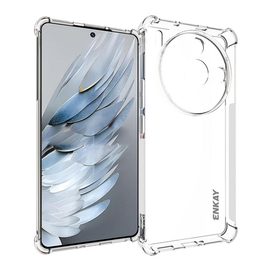 For ZTE Nubia Z50S Pro ENKAY Hat-Prince Transparent TPU Shockproof Phone Case